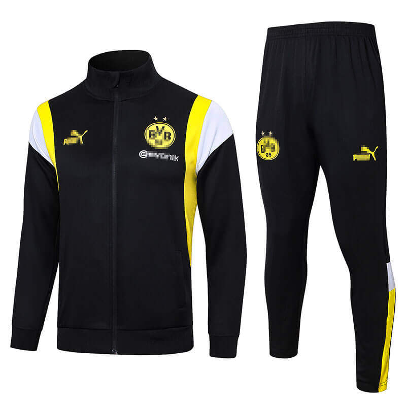 Chandal de Borussia Dortmund 2023/2024 Negro/Amarillo/Blanco